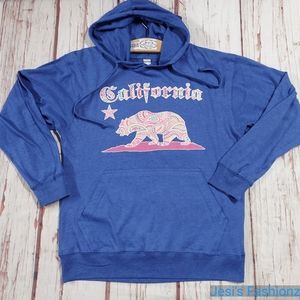 AMS California Pullover Lightweight Kangaroo Pouch Hoodie
